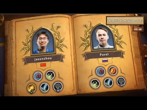 Day2 : Hearthstone World Championship 2016 : Jasonzhou VS Pavel