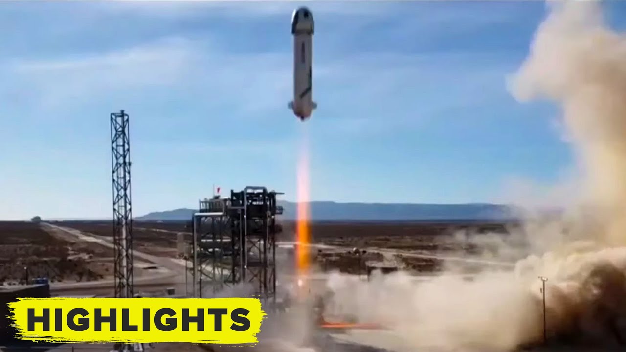 Изстрелването и кацането на Blue Origin NS-14