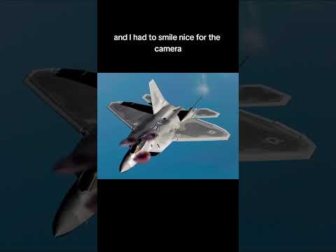 the F22 was intercepted...