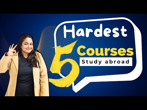 Top 5 Toughest Courses to Study Abroad in 2026| Salaries| Best Countries & Universities Revealed