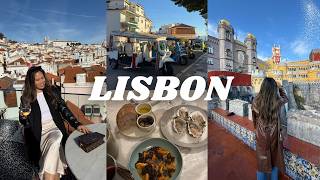 LISBON PORTUGAL TRAVEL VLOG 2026 SERIES | Pena Palace, Jerónimos Monastery, Best Food & Luxury Hotel