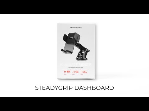 Держатель ArmorStandart Car Holder SteadyGrip Dashboard Black (ARM85339)