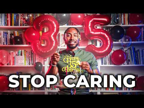 I'm 35. If you're in your 20's watch this