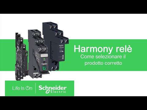 Harmony relè - come selezionare il prodotto corretto | Schneider Electric Italia