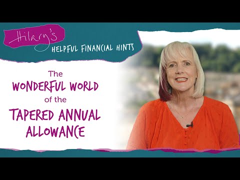 The Wonderful World of the Tapered Annual Allowance
