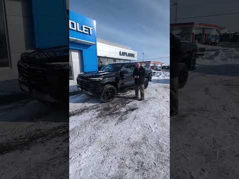 Chevrolet Colorado Z71 cabine multiplace caisse courte 4RM 2025 Noir en vente chez Laplante Chevrolet Buick GMC de Casselman, ON