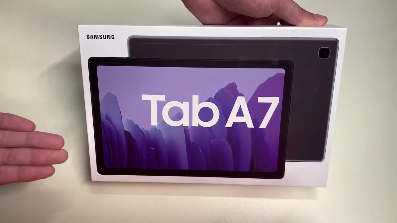 Samsung Galaxy Tab A7 10.4" 2021 Unboxing
