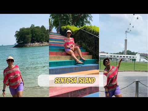 Sentosa Island | EP 5 | Your Ultimate Guide to Fun in the Sun 🌴☀️ | Singapore Travel Vlog