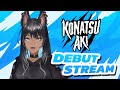 【DEBUT STREAM】Officially Debut! Let's Howl 🐺【Konatsu Aki | Vtuber Indonesia】