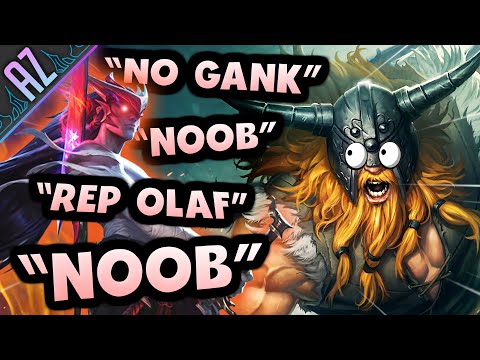 OLAF JUNGLE - VENGO FLAMMATO DA YONE PERCHÈ NON LO GANKO - AZ PENTAKILL CHALLENGE