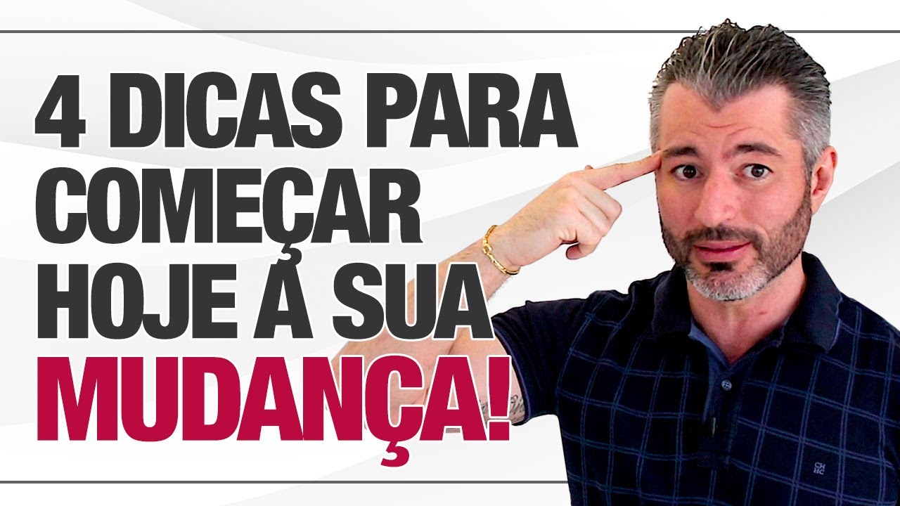 MUDANÇA DE HÁBITO #5 - Os 4 pilares essenciais para uma vida mais saudável.