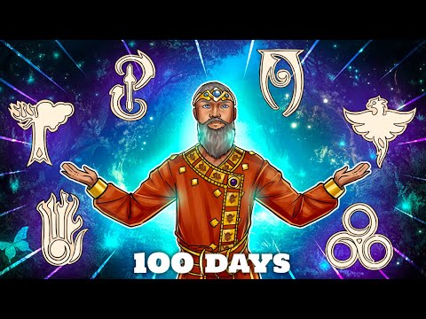 I Spent 100 Days In Skyrim Legendary Difficulty Becoming A Master Enchanter (Skyrim Movie)