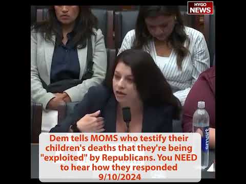 Democrat tells MOMS they are being 'exploited' by Republicans, You NEED to hear how they responded