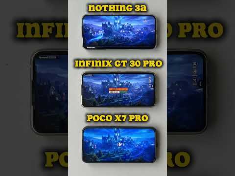 BGMI Speed Test: Poco X7 Pro vs Nothing 2a vs Infinix GT 30 Pro
