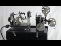 Rare Antique Edison Kinetoscope Home Projector Demonstration