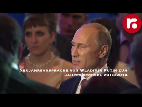 Neujahrsansprache von Wladimir Putin zum Jahreswechsel 2013/2014