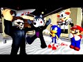 ROBLOX PIGGY WILLOW ATTACKED By MICHAEL MYERS SONIC BALDI And MARIO FUNNY Roblox Piggy Animation