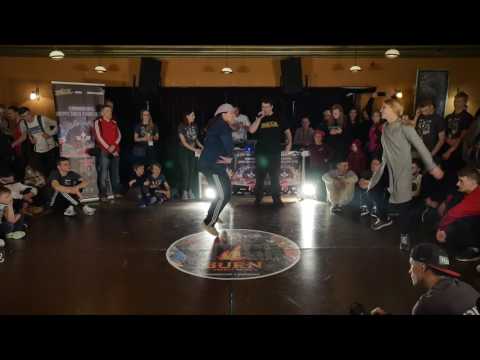 Toprock 1vs1 Kettu Brown vs Bgirl Jasu @Vilnius Street Battle 2017