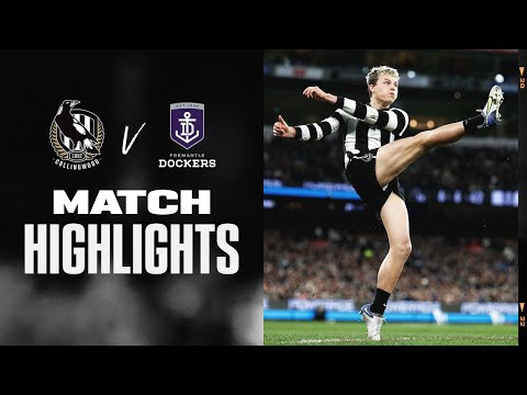 Collingwood v Fremantle highlights | Semi Finals, 2022 | AFL
