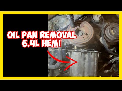 Remove Oil Pan on a 6 4L Hemi Engine