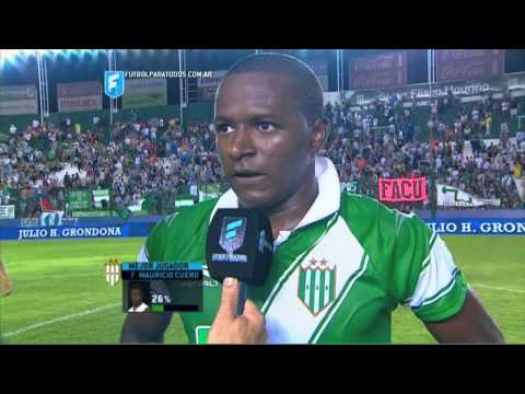 Cuero: "Tuvimos mil situaciones de gol". Banfield 0 - Colón 0. Fecha 3. Primera División 2015. FPT.