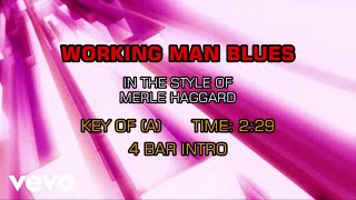 Merle Haggard - Working Man Blues (Karaoke)