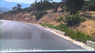 preview picture of video 'samos 2013 road from Ormos to Balos'
