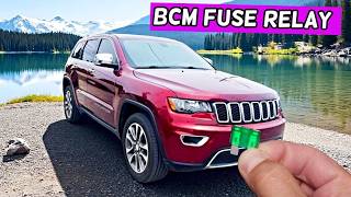 Jeep Grand Cherokee BCM Body Control Module Fuse Relay Location Replacement 2011 - 2022