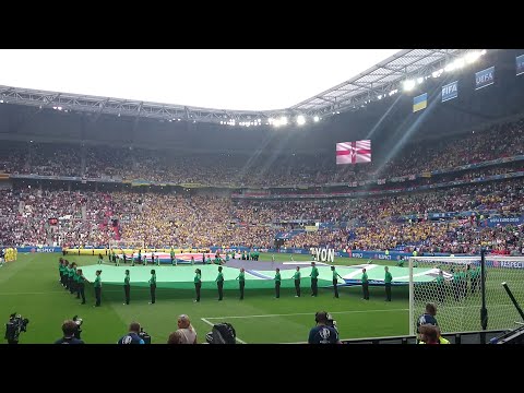 Northern Ireland national anthem - God save the Queen (GAWA - Euro 2016 - Lyon)