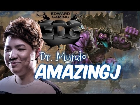EDG AmazingJ DR. MUNDO Top vs Heimerdinger - Patch 5.21 KR | League of Legends