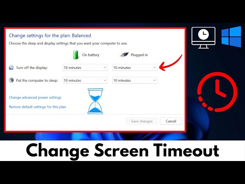How To Change Screen Timeout in Windows 11 (PC & Laptop) | Computer Sleep Mode Settings