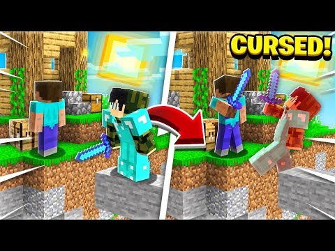AA12 - Using a CURSED Minecraft Skin to PRANK Players! (Minecraft Trolling)