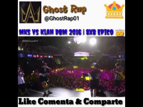 Klan vs Mks DBM 2016 | 8x8 Más Fluido | Batallas de Rap&Freestyle