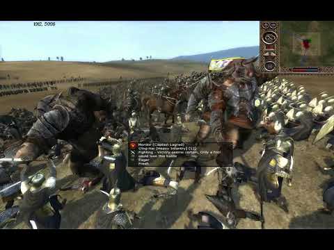 Third Age: Total War - High Elves vs Mordor