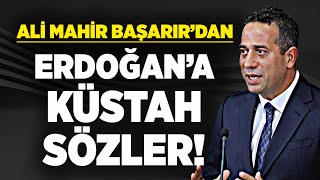 CHP's Ali Mahir Başarır broke free! His words were beyond words!