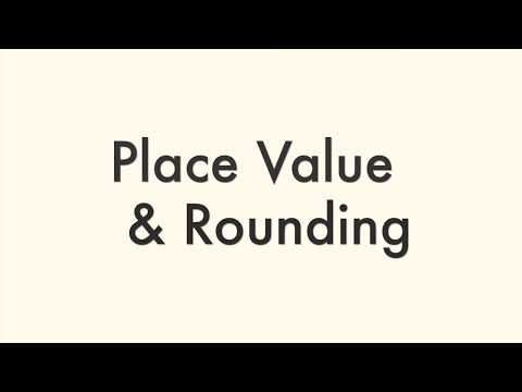Rounding - tenths, hundredths, thousandths