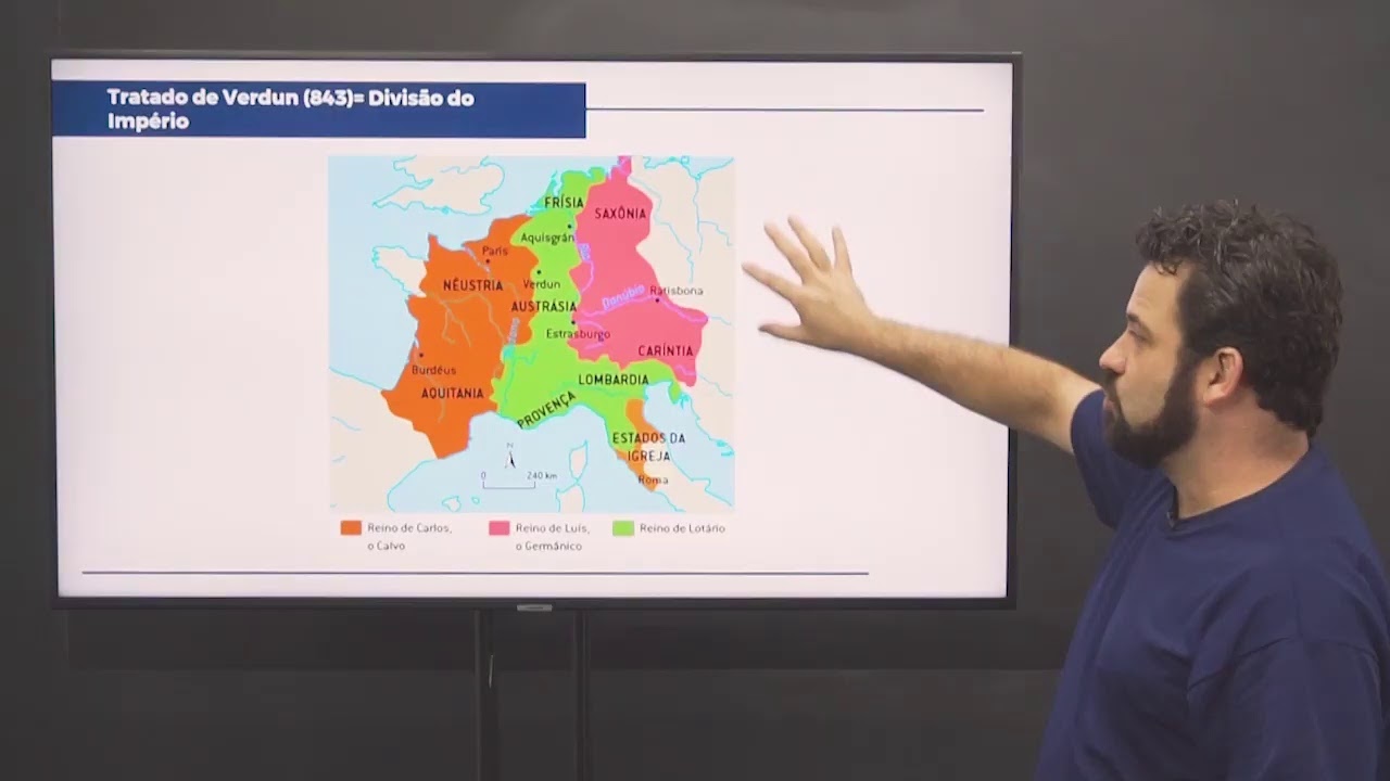 Aula: História - Prof. Chico - Invasões Bárbaras e Império Carolíngio