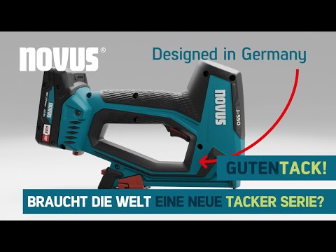Novus Tools Tacker - Guten Tack! Ist diese neue Tacker-Serie das perfekte Werkzeug für Erwachsene?