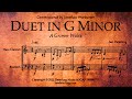 Bass Clarinet And Bassoon Duet In G Minor A Grimm Waltz Score Video