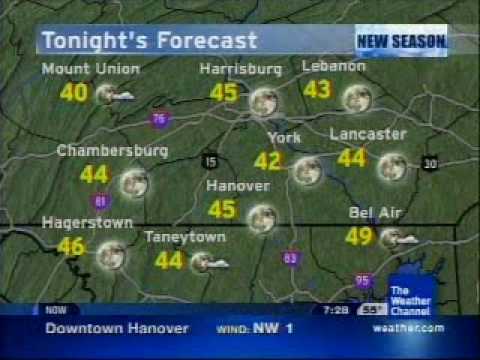 Local Forecast - October 3, 2008 - 7:28pm