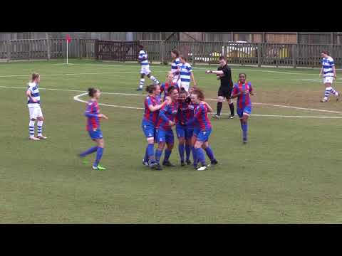 QPR Ladies vs Cyrstal Palace Ladies Cup Semi-Final Match Highlights
