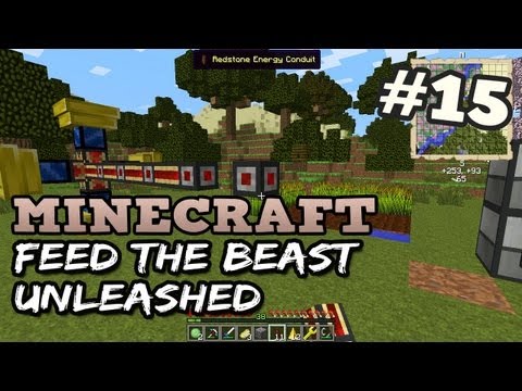 FTB Hardcore Unleashed Ep. 15 - Force Power Plant Begins!
