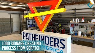 Pathfinders North America Logo Signage Creating