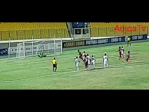 ⚽️Goal, Hearts of Oak's Barnie scores against AshantiGold