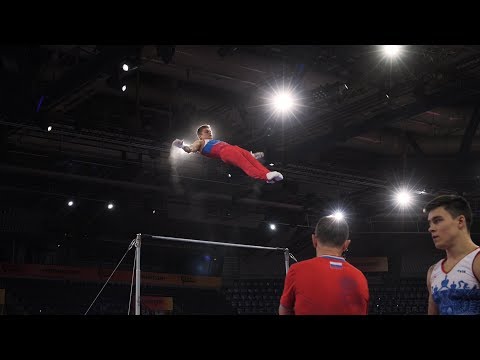 Ivan Stretovich (RUS) HB - 2019 Worlds Stuttgart - Podium Training