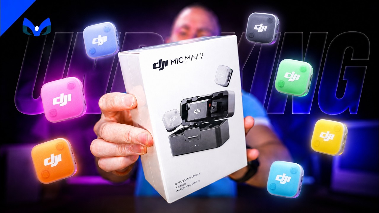 DJI MIC MINI 2 UNBOXING (VALEN LA PENA?)