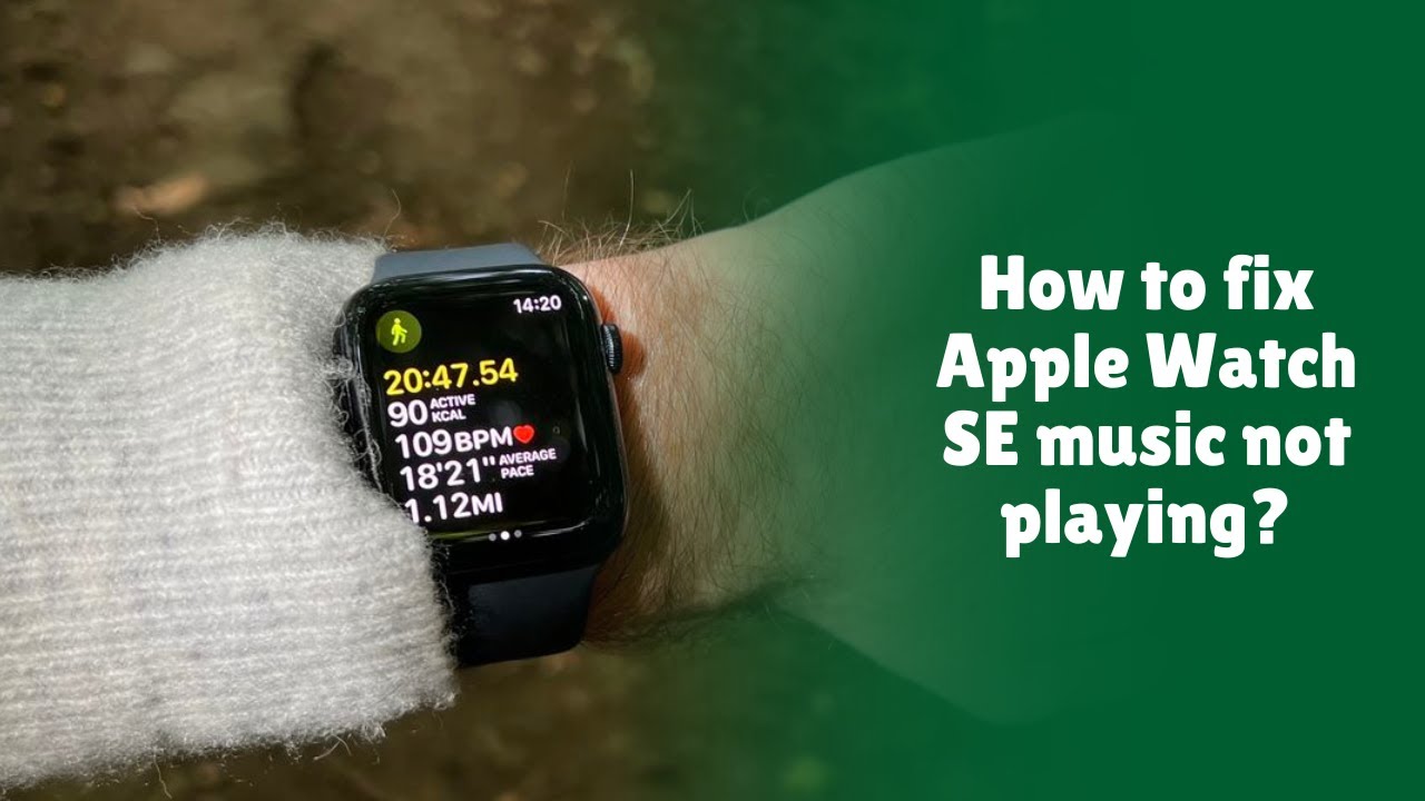 How to fix Apple Watch SE music not playing?