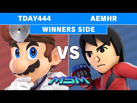 MSM 231 - Tday444 (Dr. Mario) Vs AEMhr (Mii Fighter) Winners Pools - Smash Ultimate