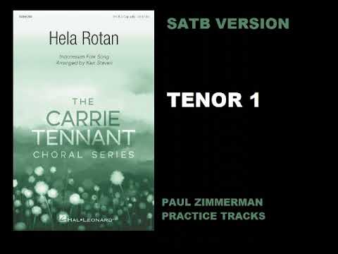Hela Rotan SATB SLOWED Tenor 1