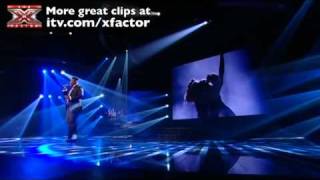 Paije Richardson sings Back to Black - The X Factor Live show 4 - itv.com/xfactor
